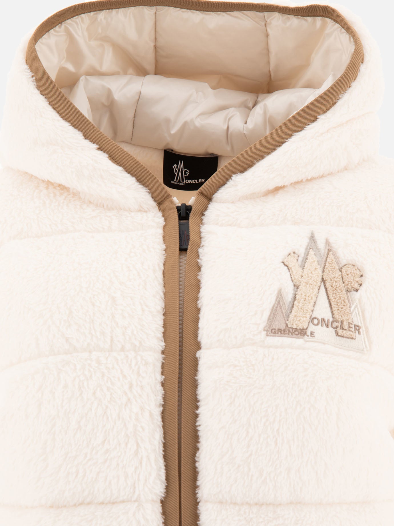 Technical jackets Solid colour  Beige - Moncler Grenoble Women | PDP | VIETTI Online Store | thumbnail_3