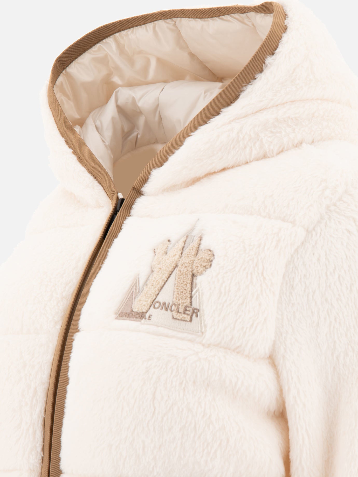 Technical jackets Solid colour  Beige - Moncler Grenoble Women | PDP | VIETTI Online Store | thumbnail_4