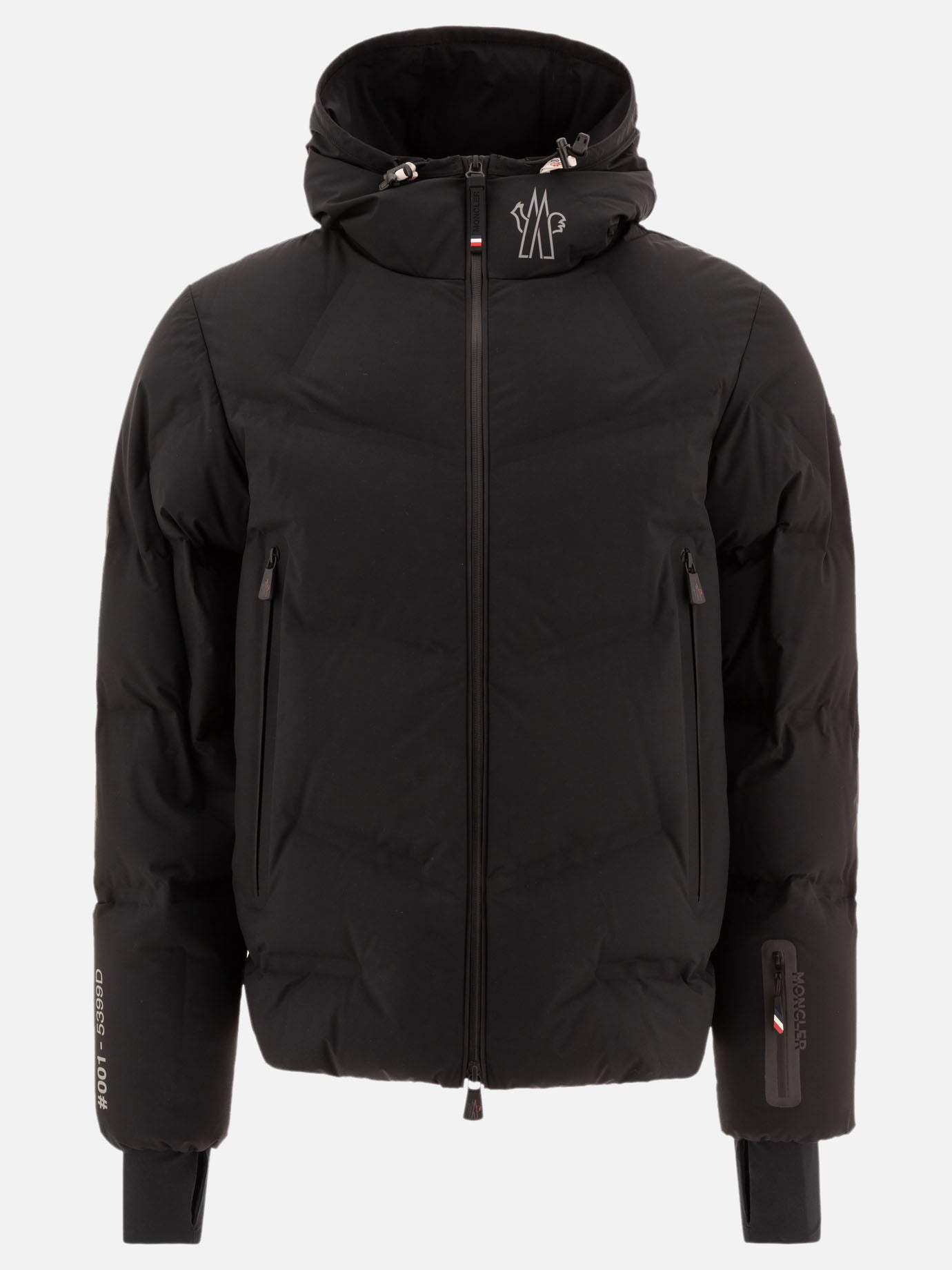 Down jackets Solid colour  Black - Moncler Grenoble Men | PDP | VIETTI Online Store | Zoom-Modal
