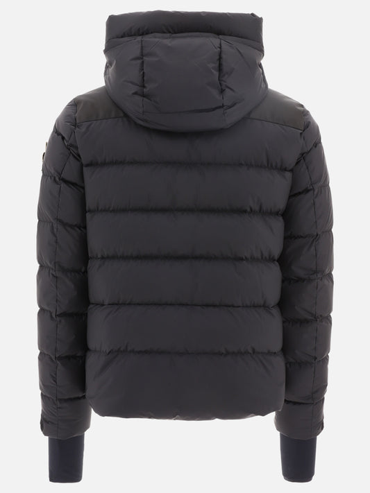 Down jackets Solid colour  Black - Moncler Grenoble Men | PLP | VIETTI Online Store | 2
