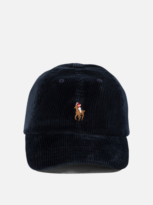 Polo Ralph Lauren "Pony" ribbed baseball cap Blue