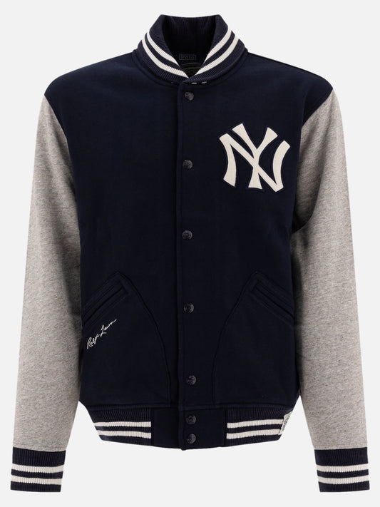 "Yankees" bomber-style sweatshirt