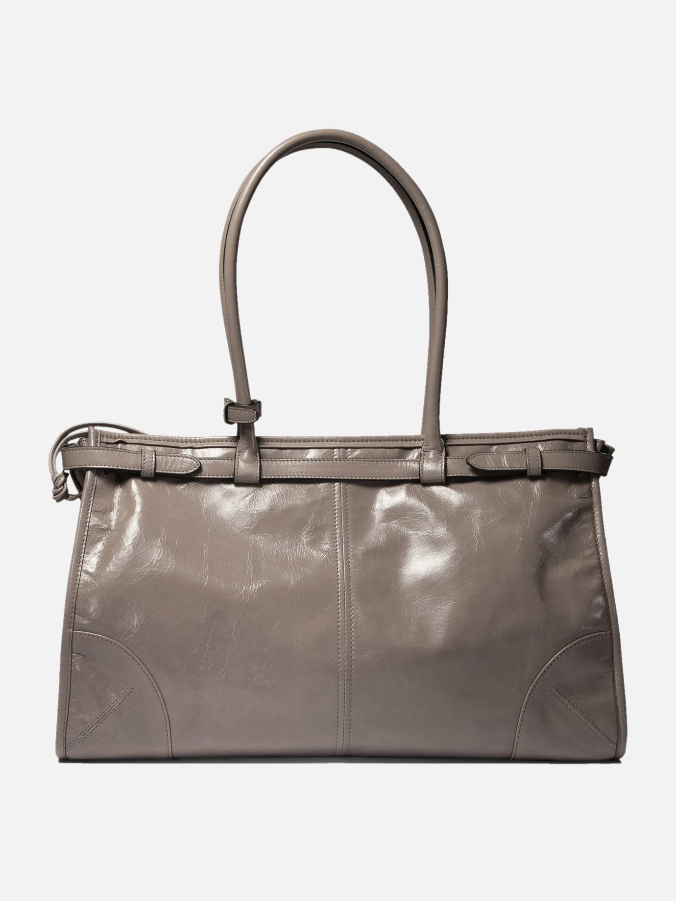 Leather large bag