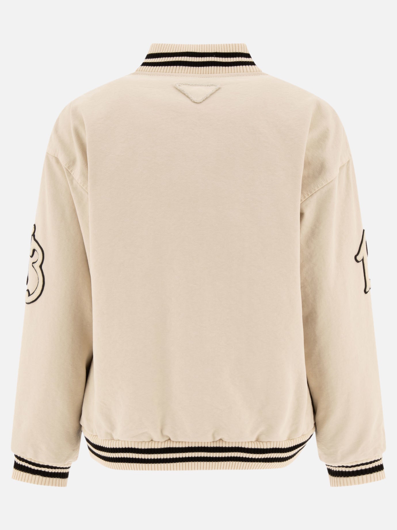 Bomber jackets Solid colour  Beige - Prada Women | PDP | VIETTI Online Store | Zoom-Modal_2
