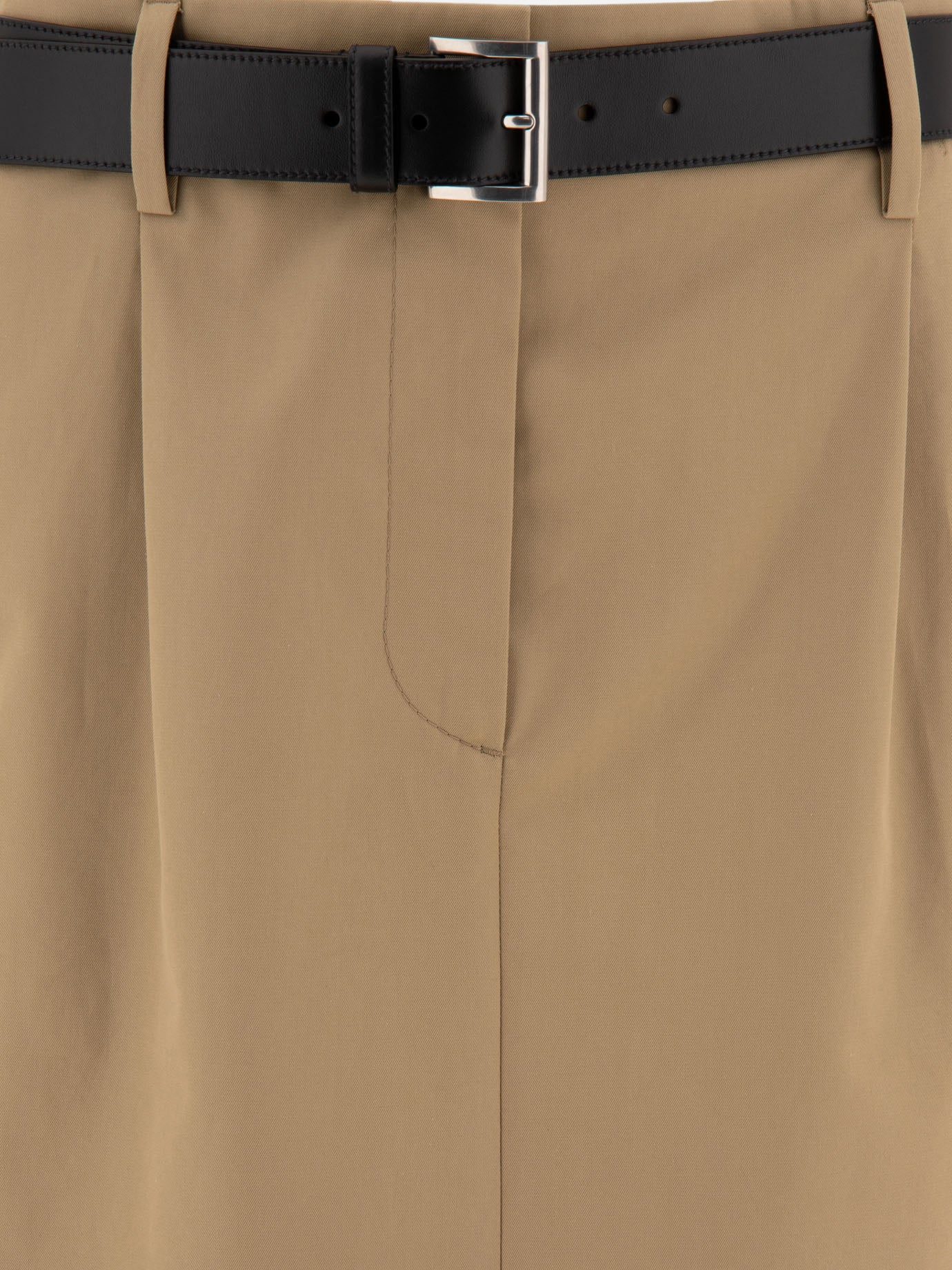 Cotton twill skirt