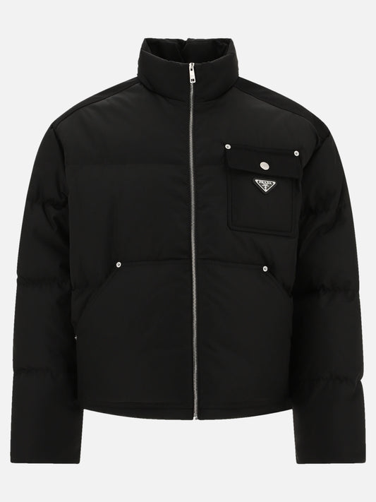 Down jackets Solid colour  Black - Prada Men | PLP | VIETTI Online Store 
