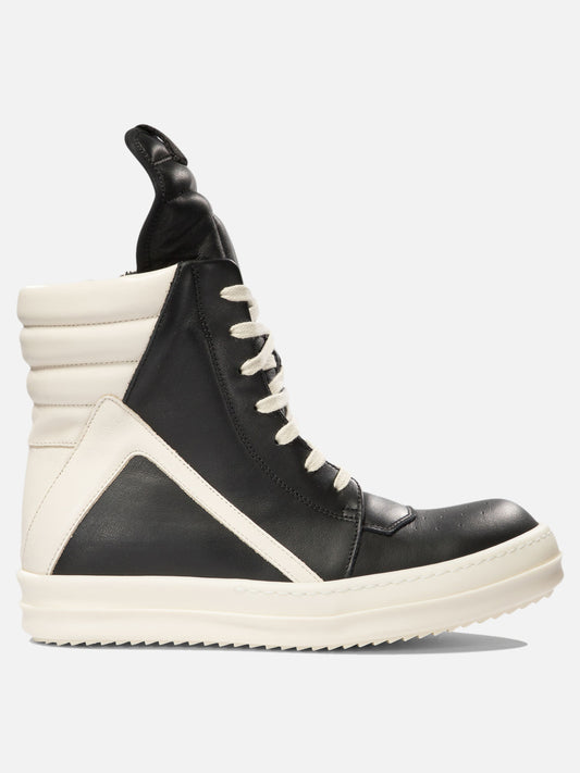 High top sneakers 100% calf leather - 100% rubber  Black - Rick Owens Women | PLP | VIETTI Online Store 
