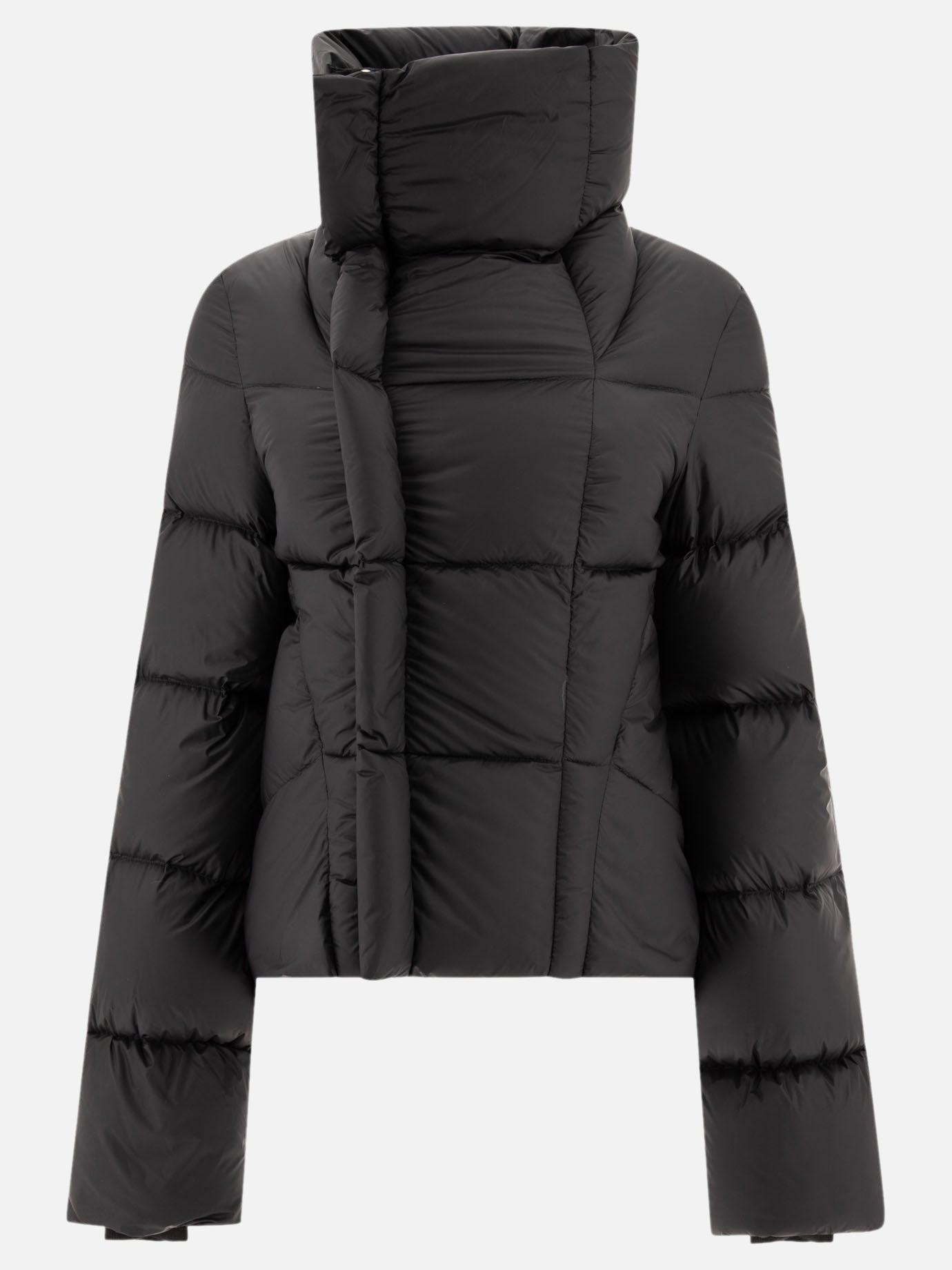 Down jackets Solid colour  Black - Rick Owens Women | PDP | VIETTI Online Store | thumbnail