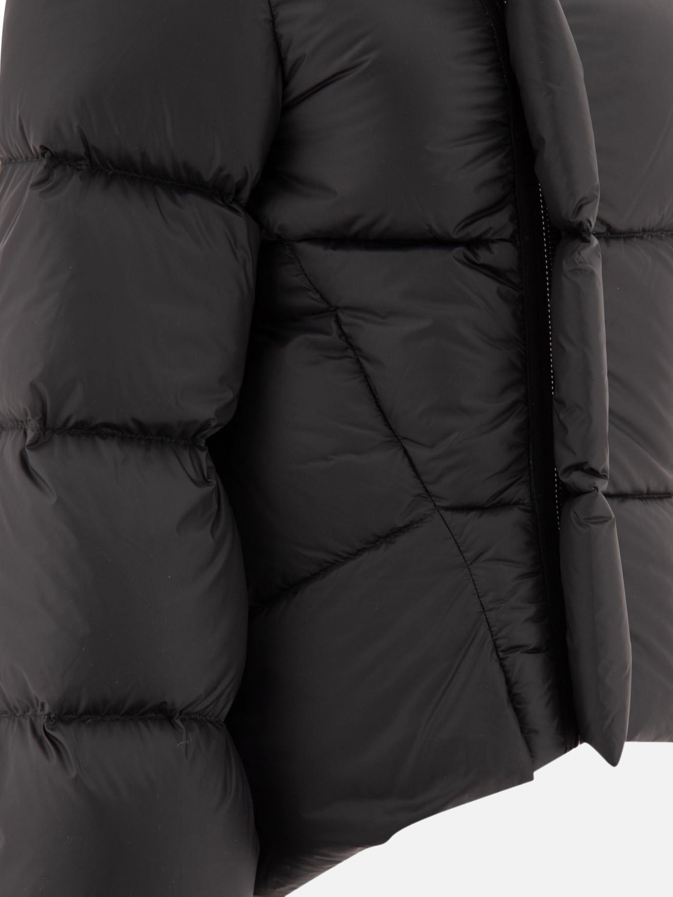 Down jackets Solid colour  Black - Rick Owens Women | PDP | VIETTI Online Store | thumbnail_4