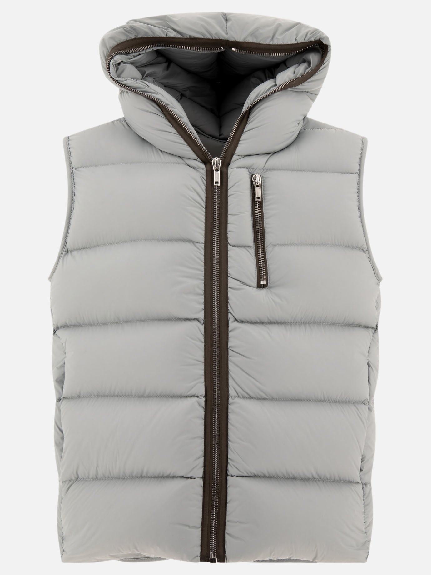 Vest jackets Solid colour  Light blue - Rick Owens Men | PDP | VIETTI Online Store | thumbnail