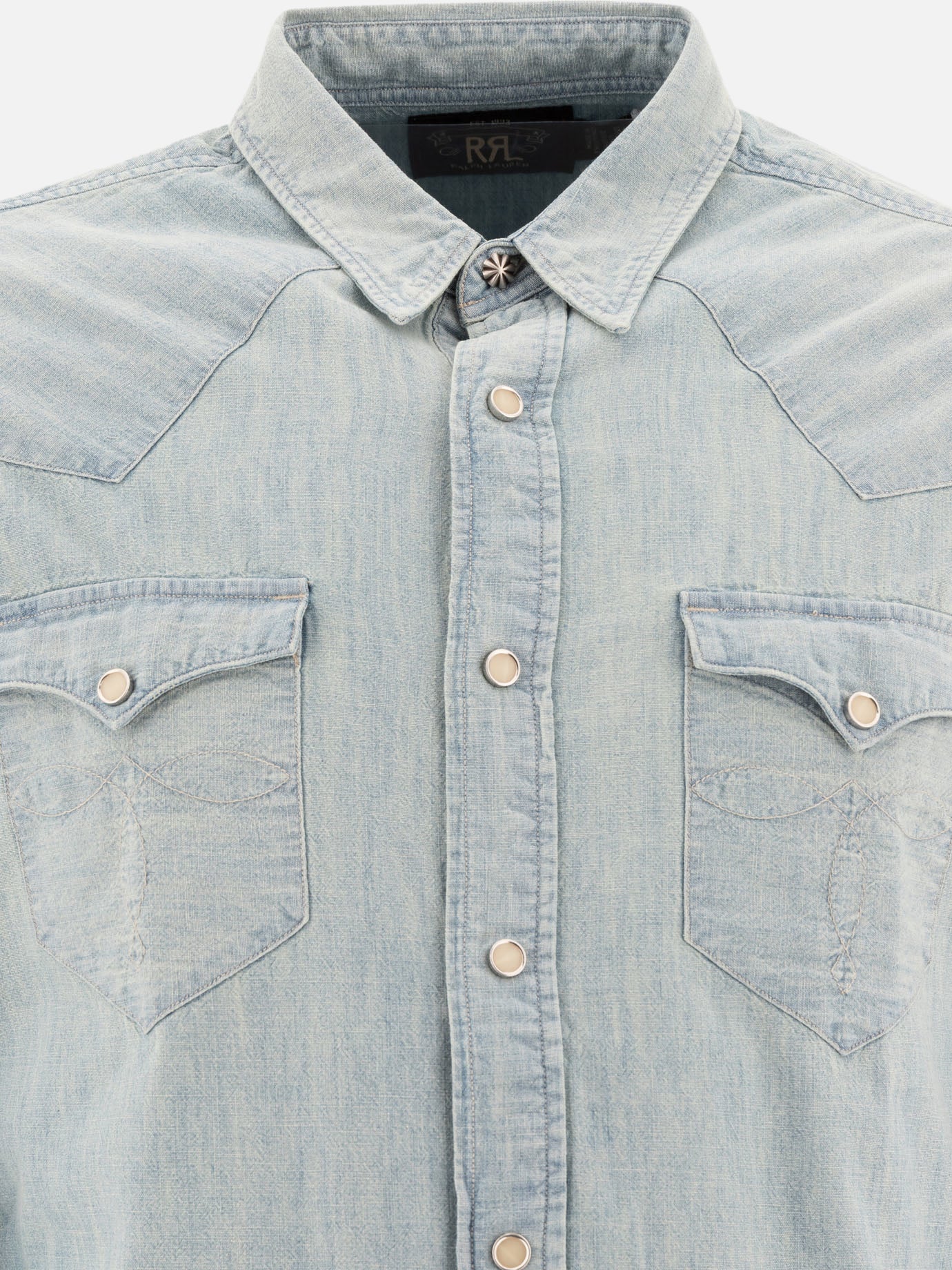 RRL by Ralph Lauren Western shirt Light blue