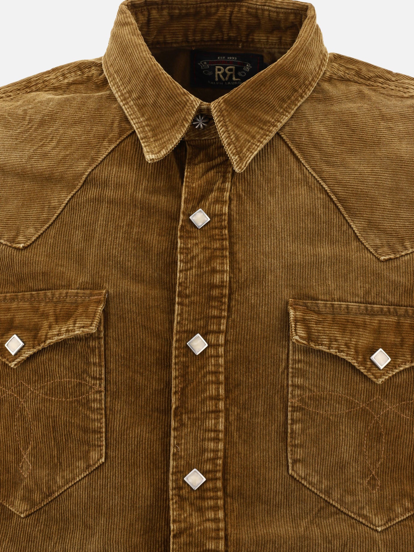 Corduroy western shirt