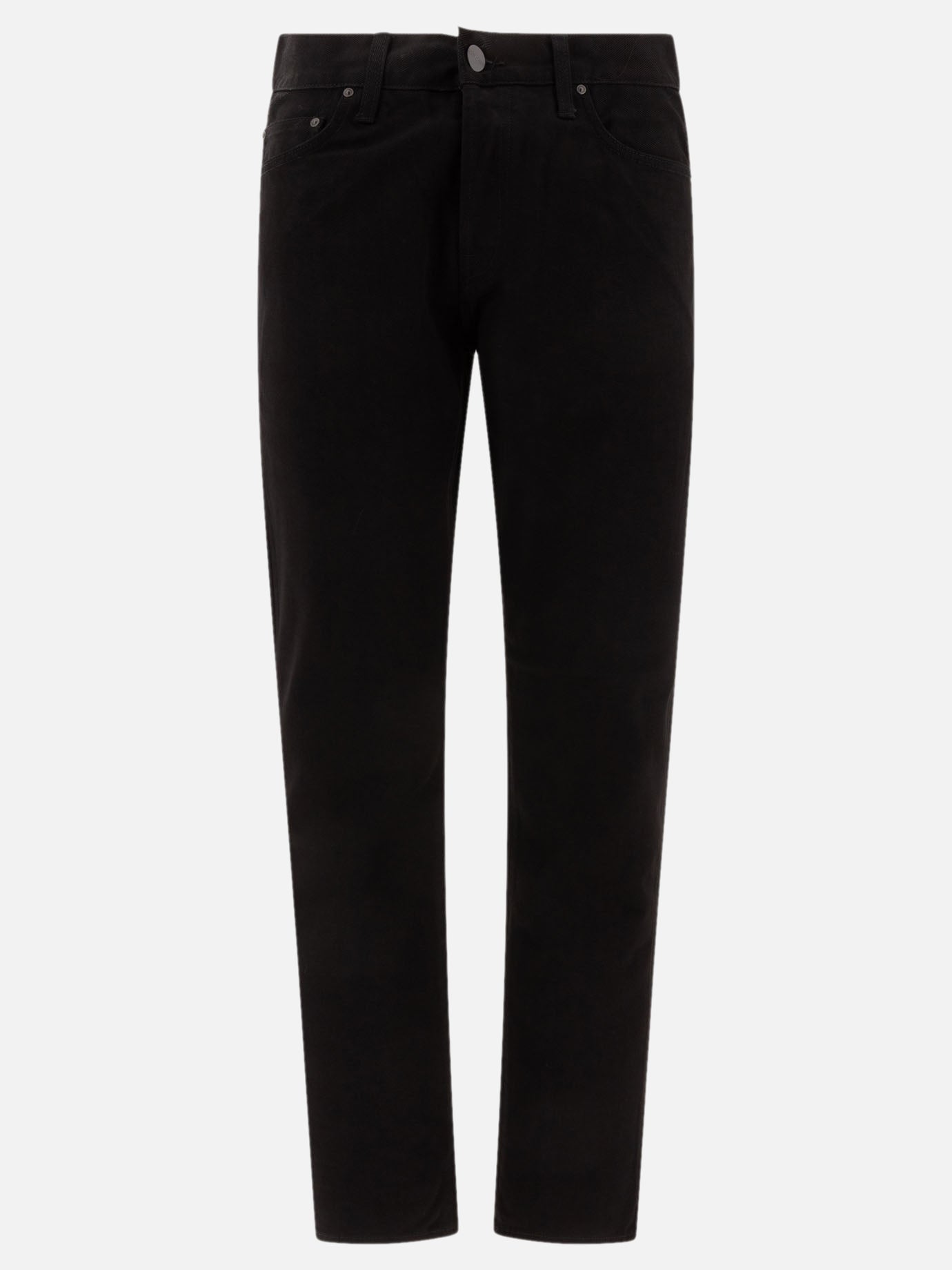 Straight-leg jeans Denim  Black - Carhartt WIP Men | PDP | VIETTI Online Store | thumbnail