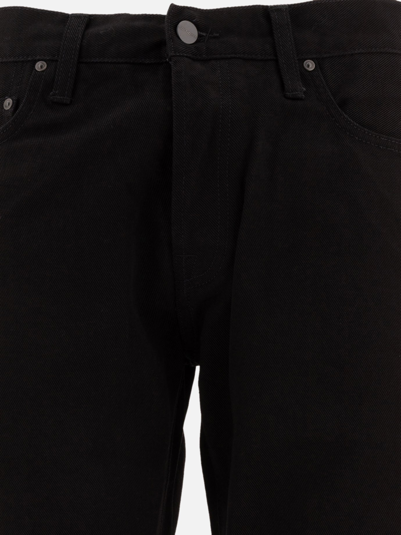 Straight-leg jeans Denim  Black - Carhartt WIP Men | PDP | VIETTI Online Store | Zoom-Modal_3
