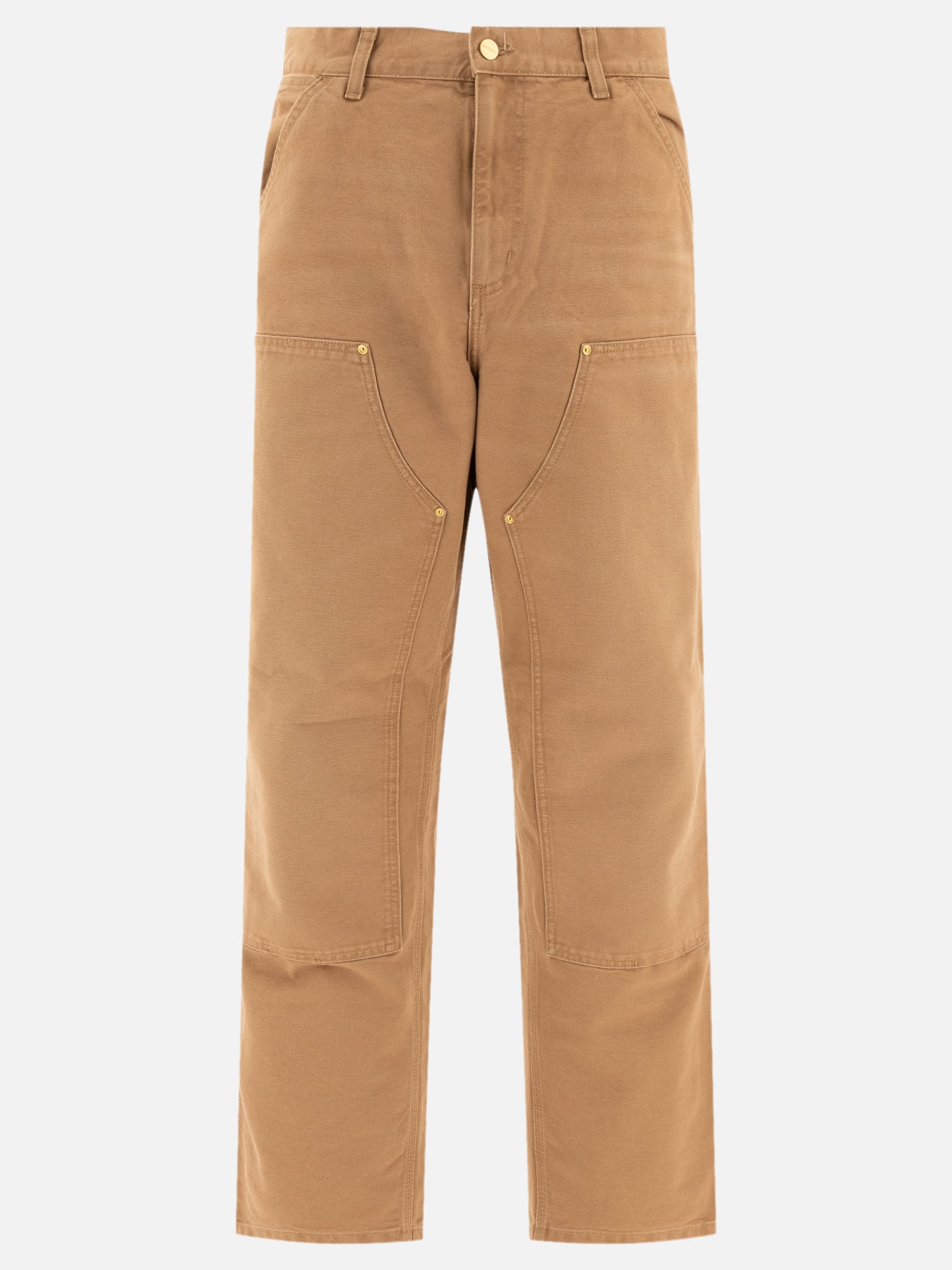 Work pants Solid colour  Beige - Carhartt WIP Men | PDP | VIETTI Online Store | thumbnail
