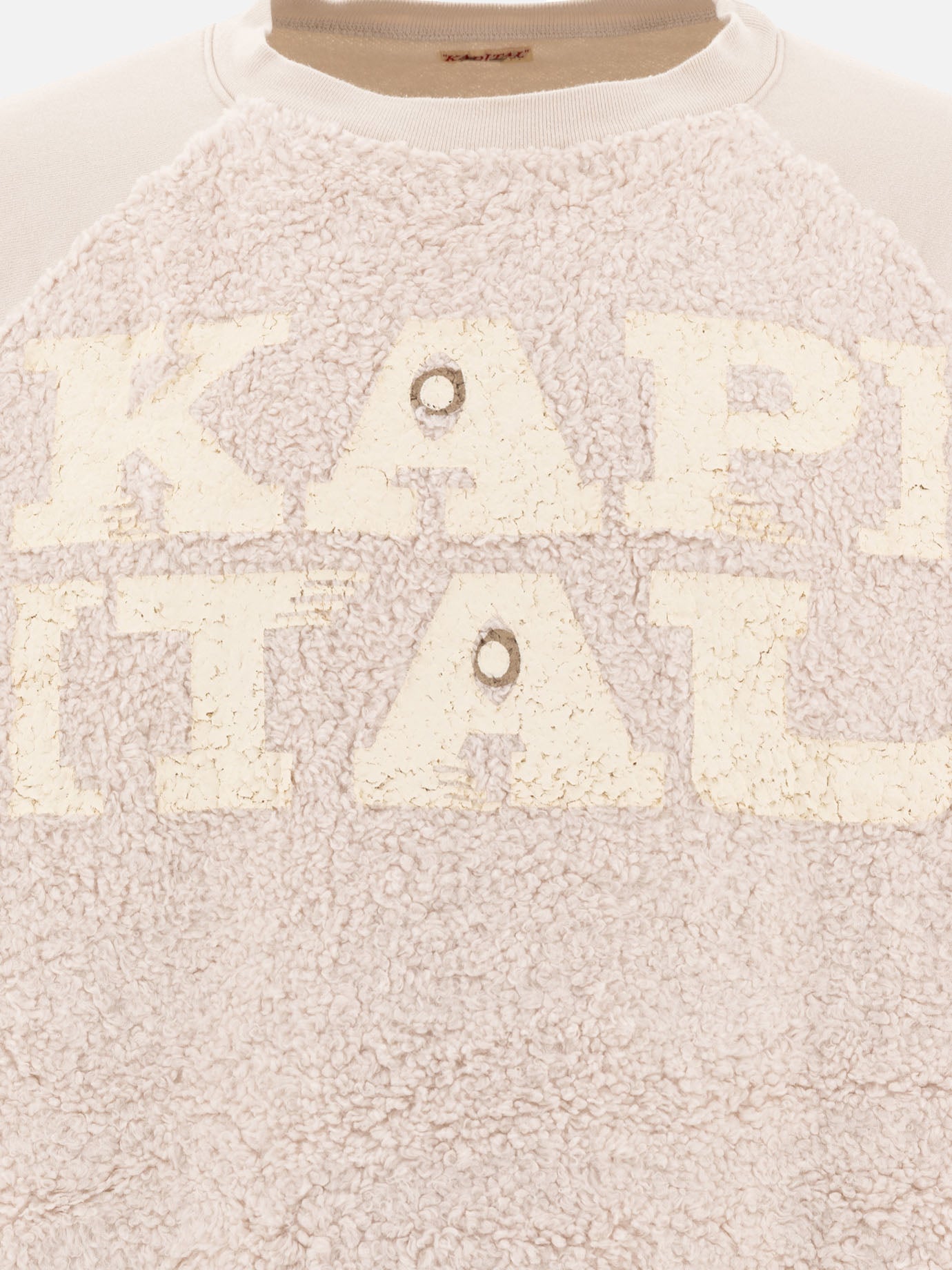 KAPITAL &quot;Speakeasy Fur Grizzly&quot; sweatshirt 16574603_3 White thumbnail_3