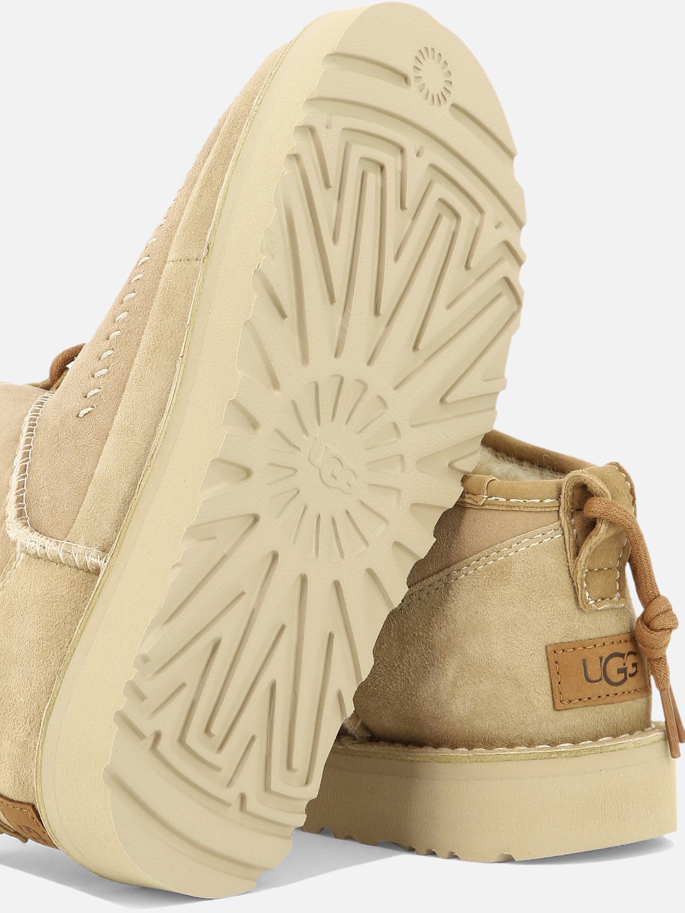 Pull-on boots 100% leather - 100% rubber  Beige - Ugg Women | PDP | VIETTI Online Store | Zoom-Modal_5
