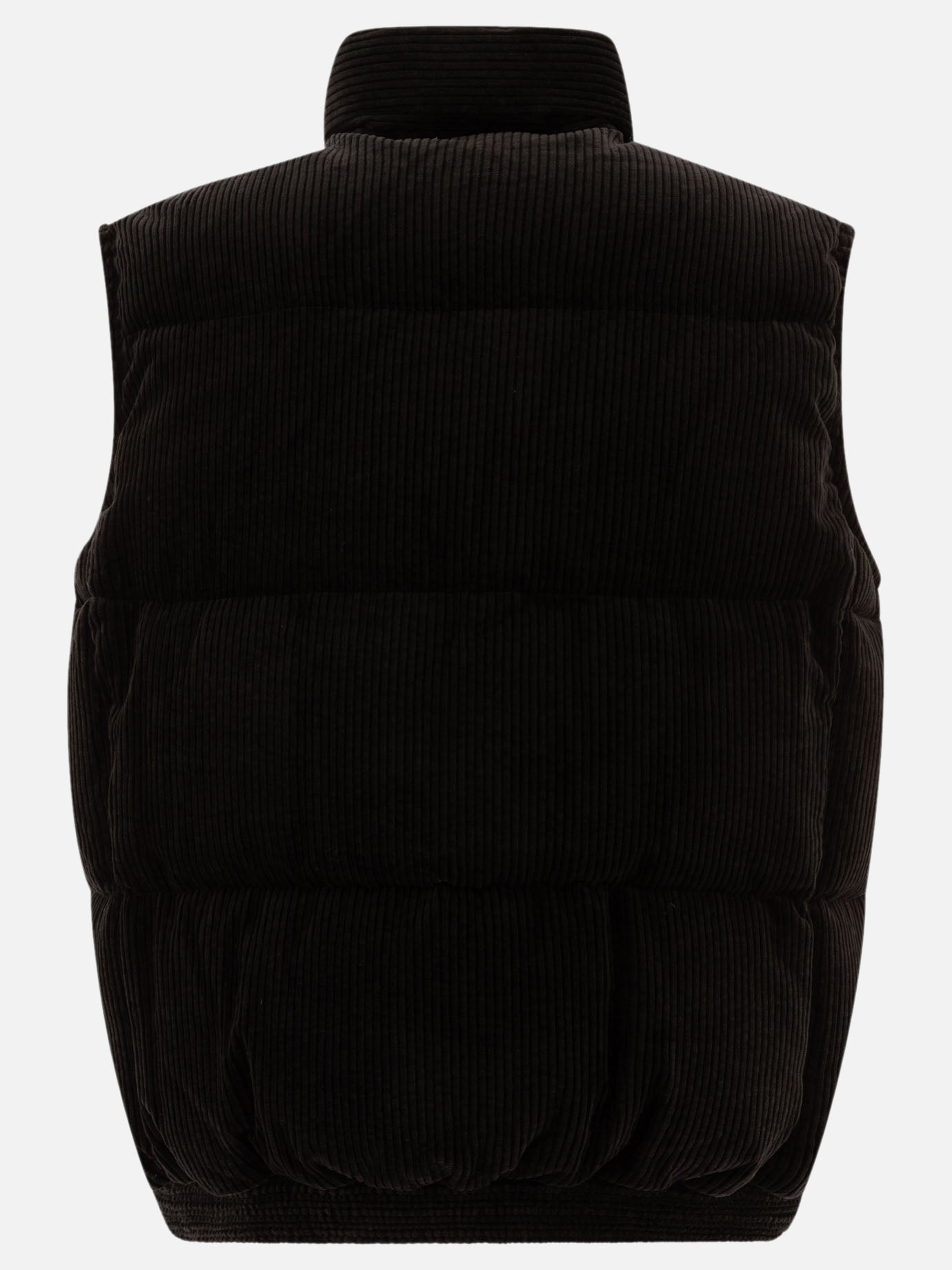 Sacai Corduroy vest jacket Black