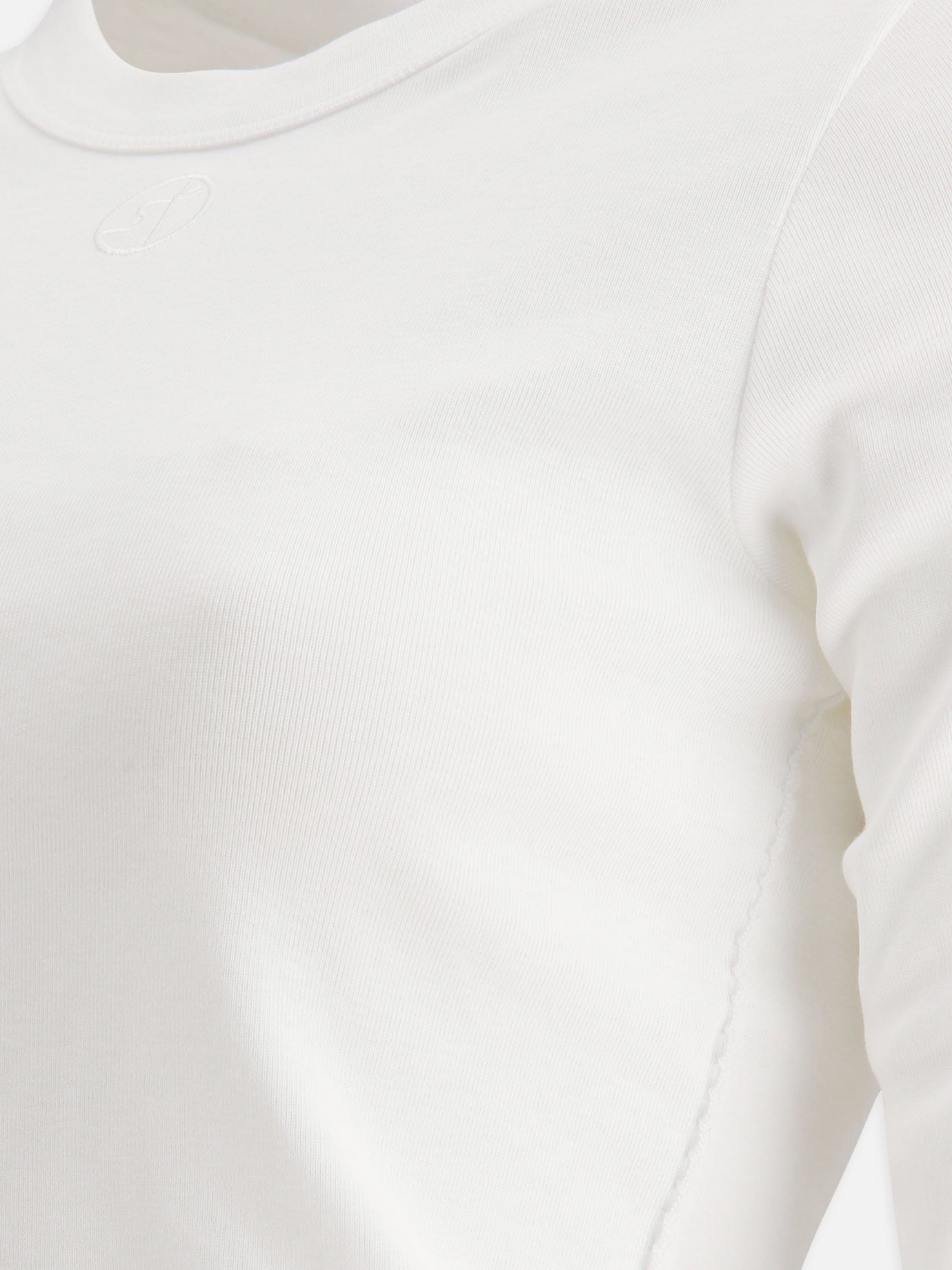 Crewneck t-shirts Solid colour  White - Saks Potts Women | PDP | VIETTI Online Store | Zoom-Modal_4
