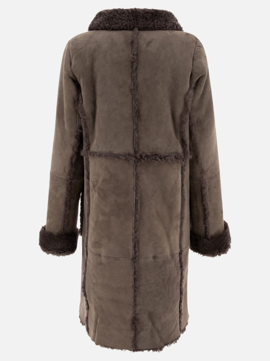 Long coats Solid colour  Grey - Saks Potts Women | PLP | VIETTI Online Store | 2
