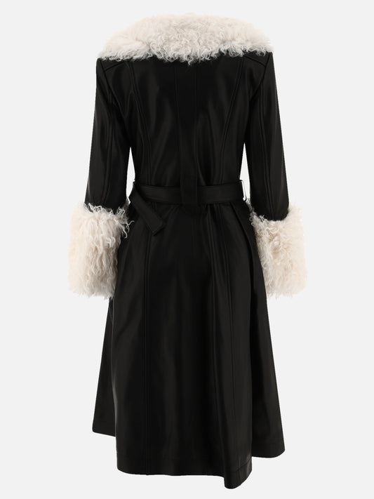 Long coats Solid colour  Black - Saks Potts Women | PLP | VIETTI Online Store | 2
