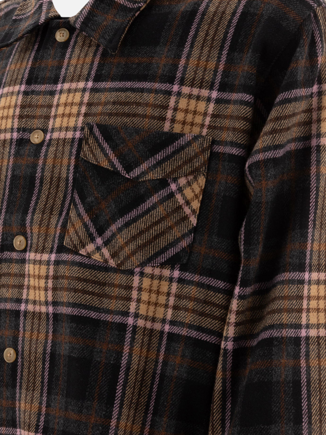 "Check" overshirt