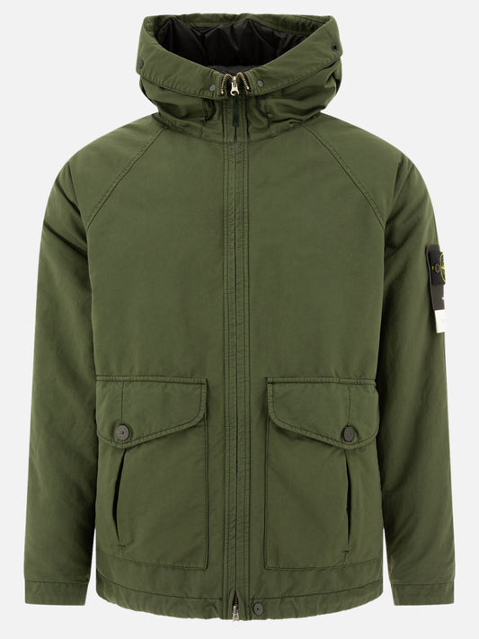 Parkas Solid colour  Green - Stone Island Men | PLP | VIETTI Online Store 
