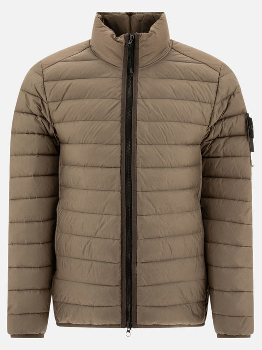 Down jackets Solid colour  Beige - Stone Island Men | PLP | VIETTI Online Store 
