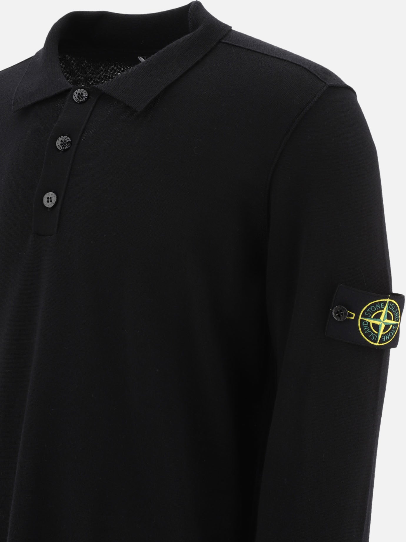 "Compass" knitted polo shirt