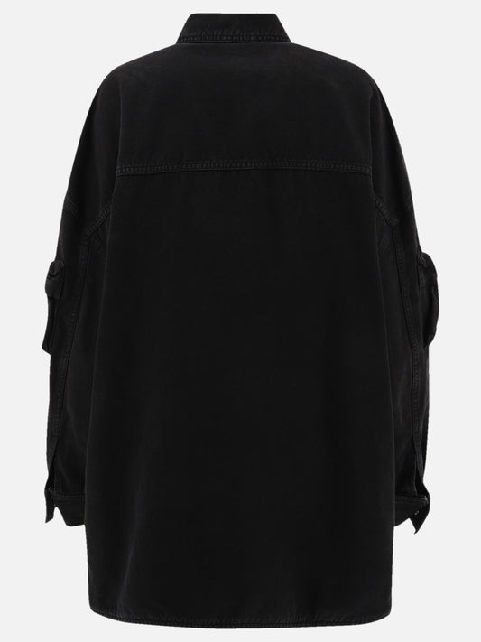 Long coats Solid colour  Black - The Attico Women | PLP | VIETTI Online Store | 2
