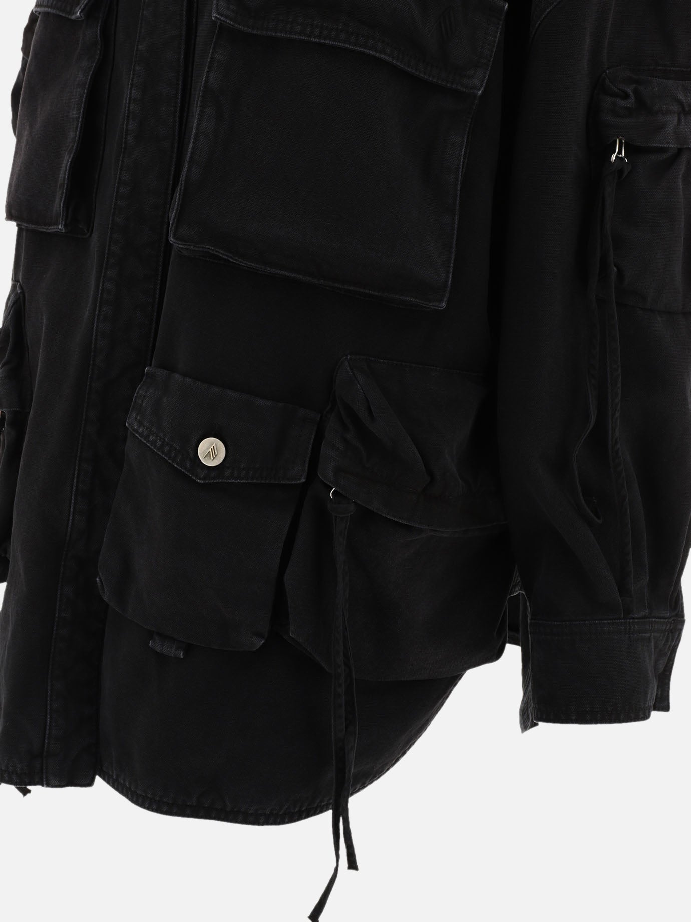 Long coats Solid colour  Black - The Attico Women | PDP | VIETTI Online Store | Zoom-Modal_4
