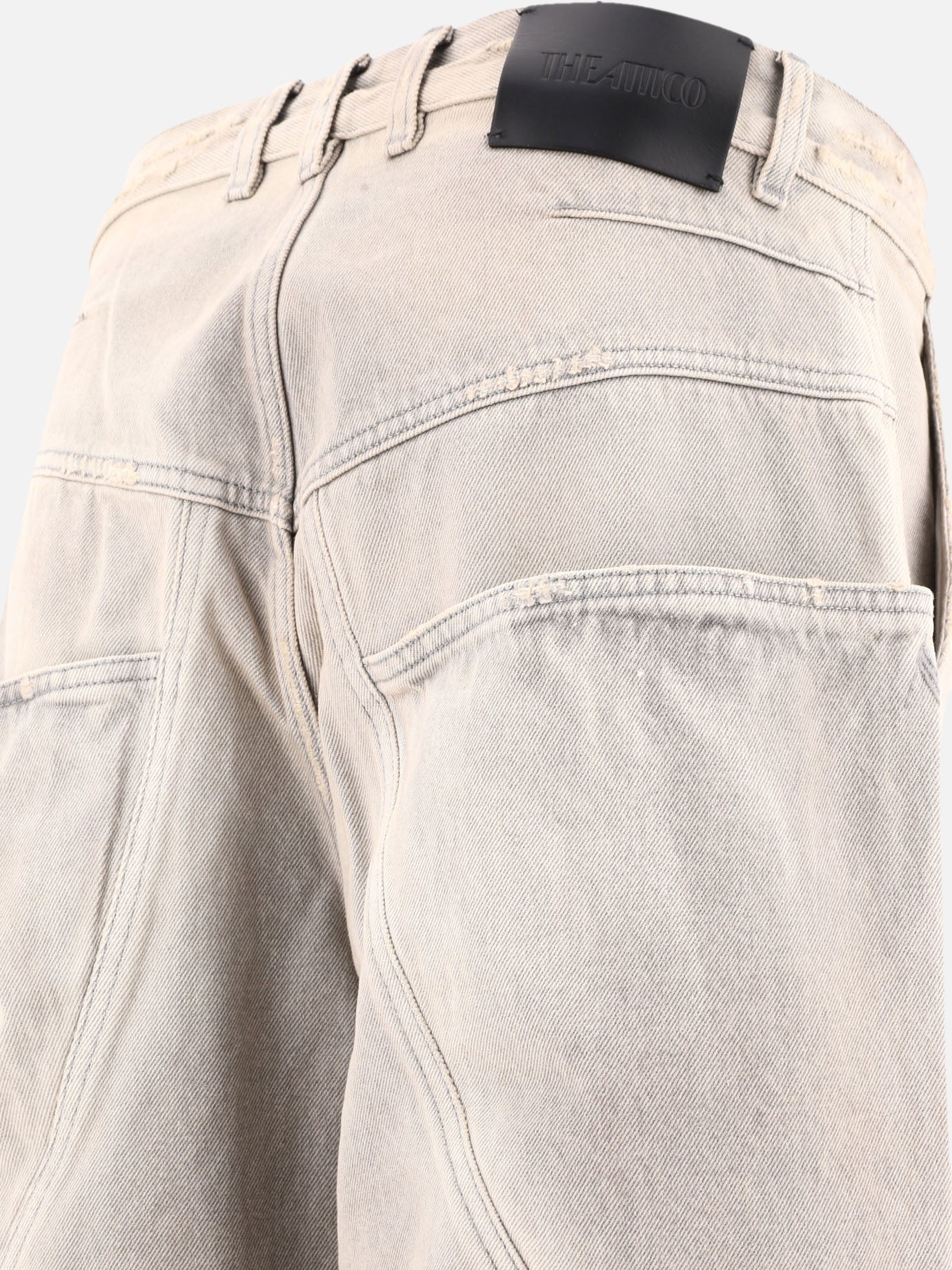 The Attico Wide leg jeans Grey