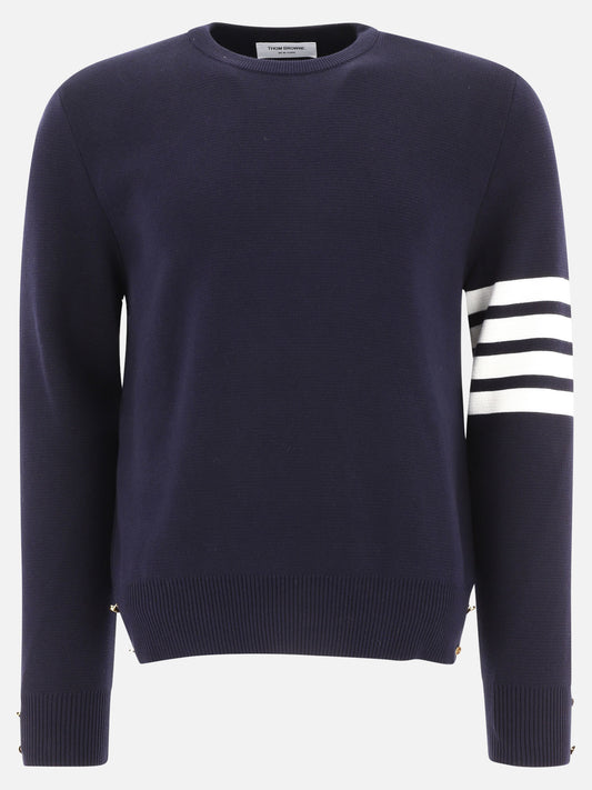 Thom Browne "4-bar" sweater Blue