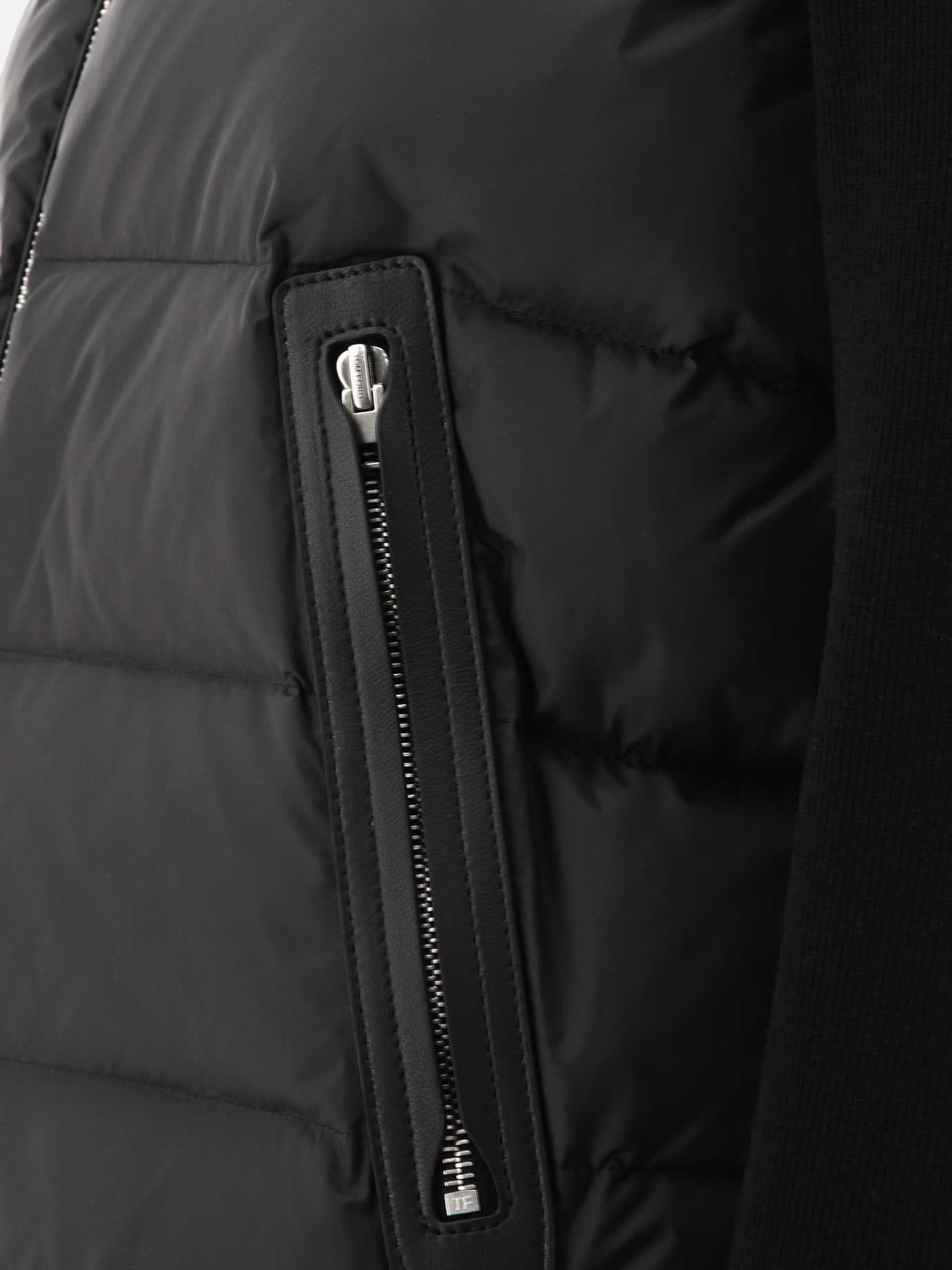 Down jackets Solid colour  Black - Tom Ford Men | PDP | VIETTI Online Store | thumbnail_4