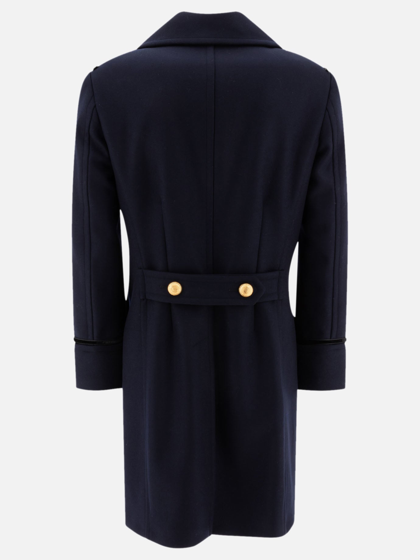 Long coats Solid colour  Blue - Tom Ford Men | PDP | VIETTI Online Store | thumbnail_2