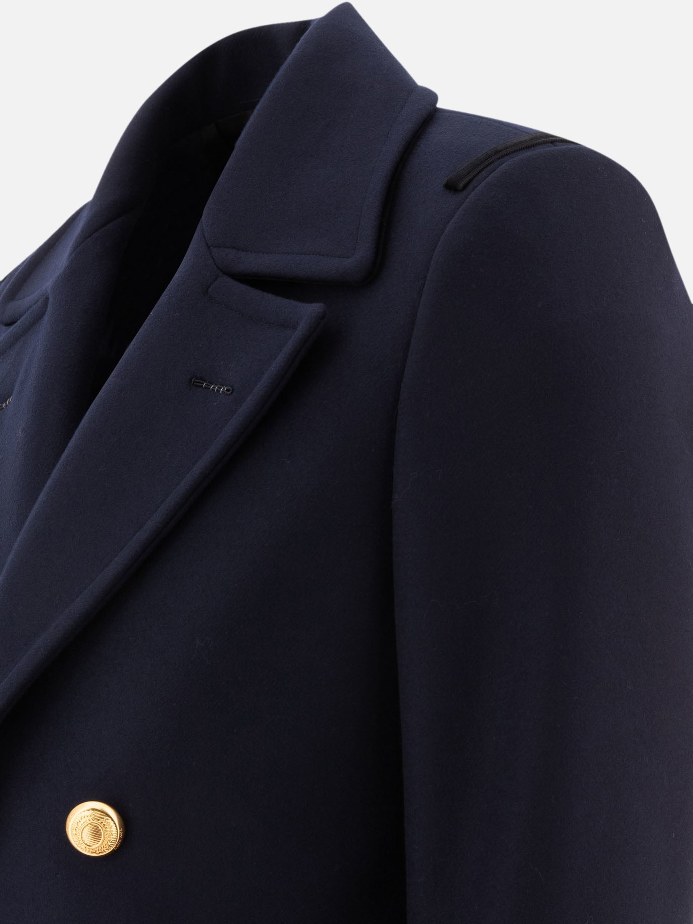Long coats Solid colour  Blue - Tom Ford Men | PDP | VIETTI Online Store | thumbnail_4