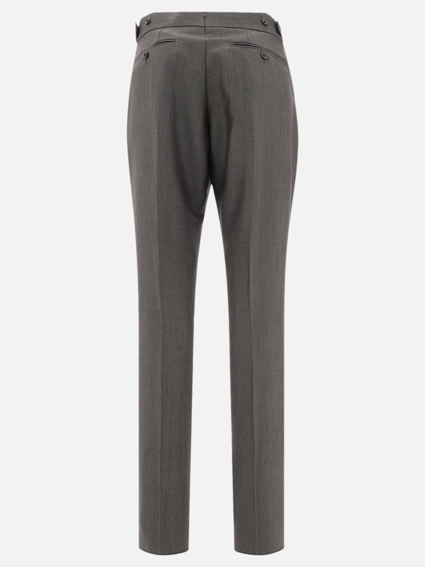 Wool and mohair trousers