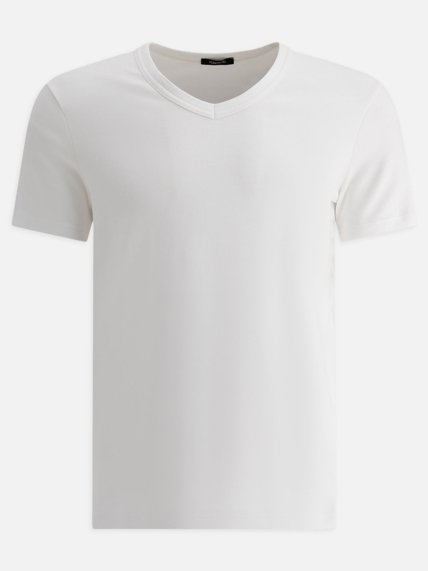 Tom Ford Slim-fit stretch cotton-jersey t-shirt White