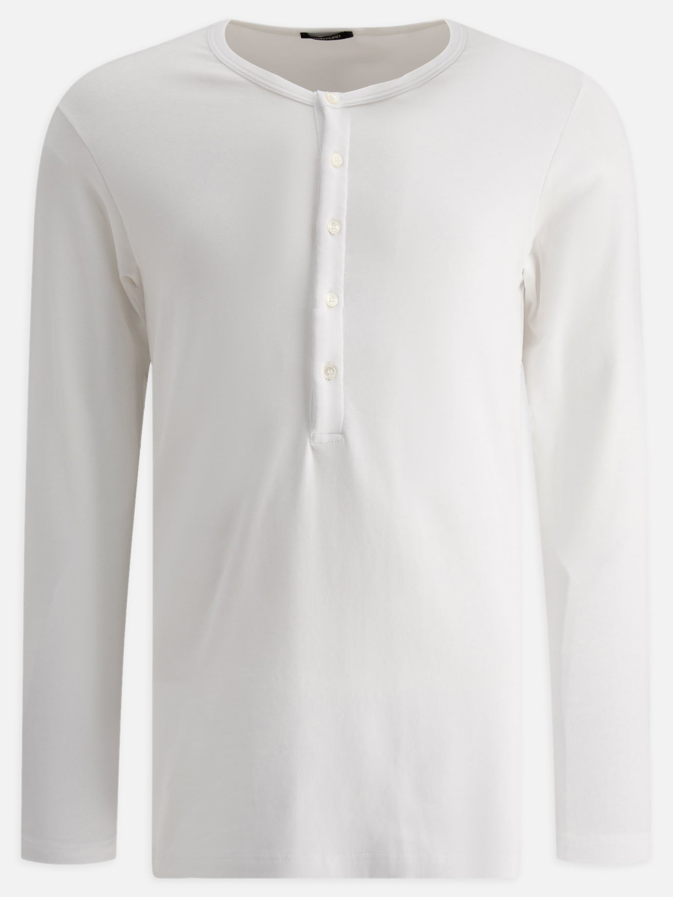 Tom Ford Henley t-shirt White