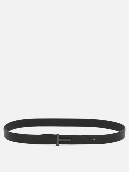 "T Icon" reversible belt