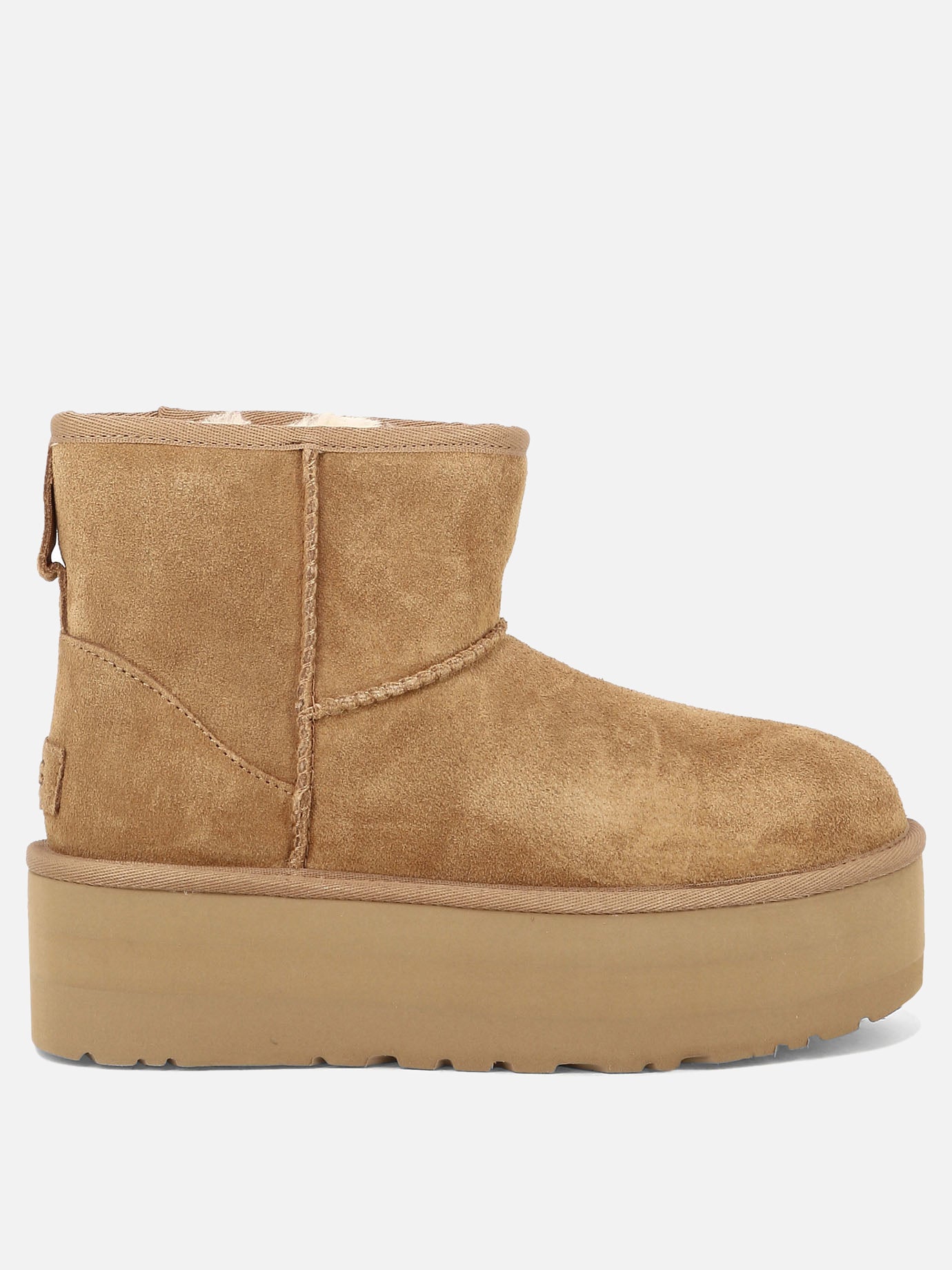 Pull-on boots 100% leather - 100% rubber  Beige - Ugg Women | PDP | VIETTI Online Store | Zoom-Modal

