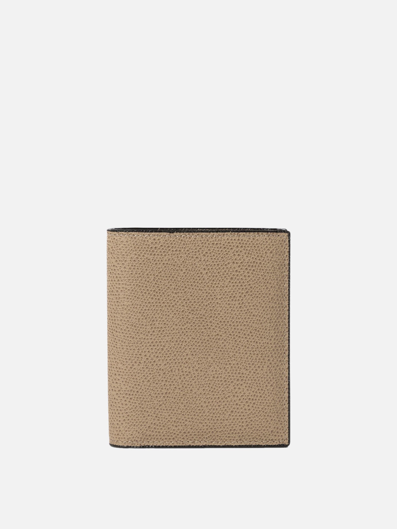 Valextra "3 CC" compact wallet Beige