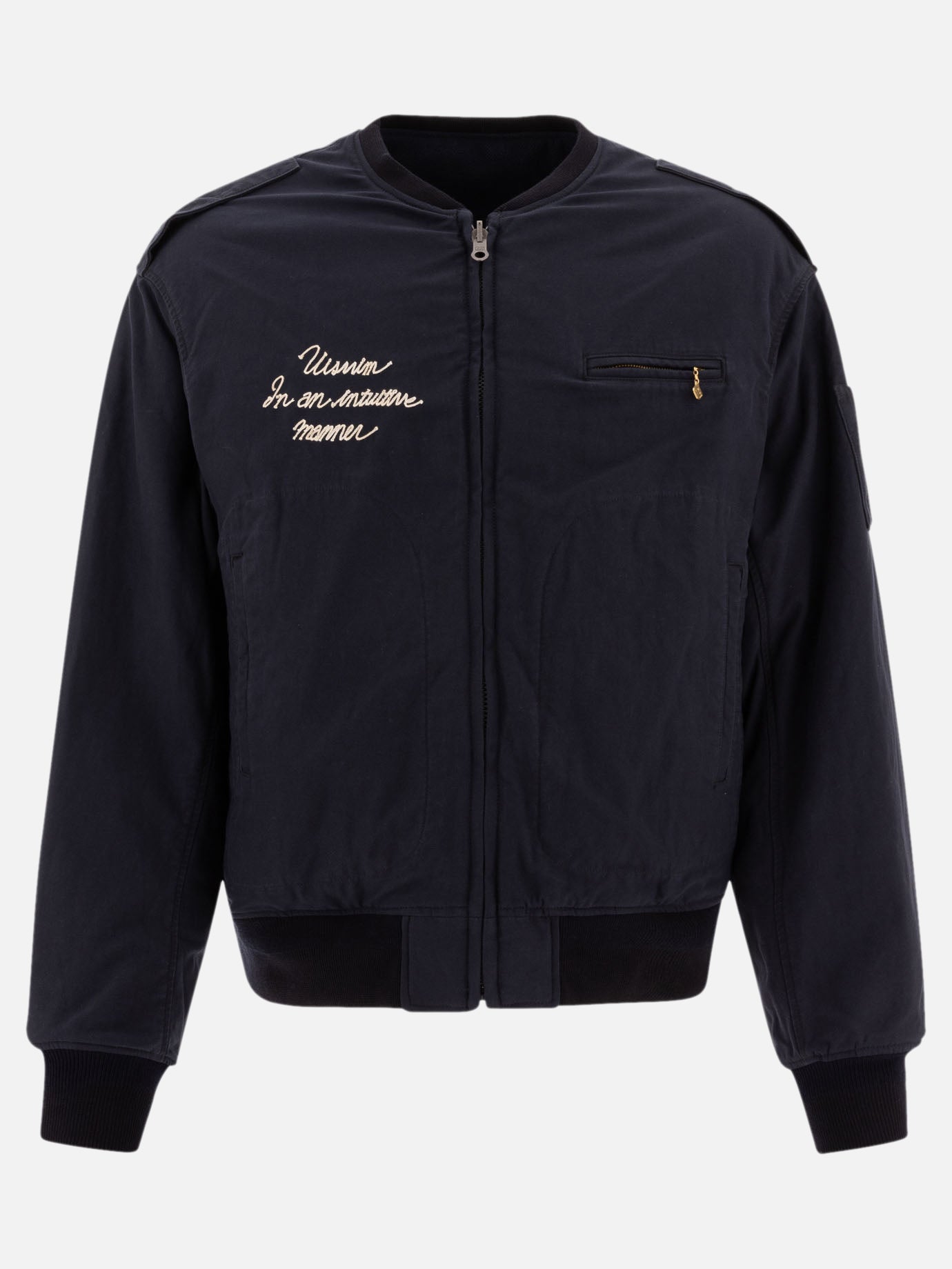 Visvim "Gunner" bomber jacket Blue