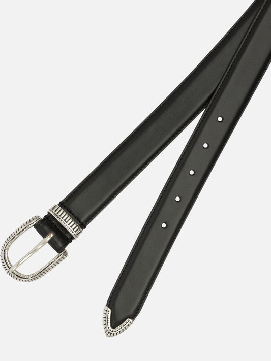 Leather belts 100% leather  Black - Adriano Meneghetti Women | PLP | VIETTI Online Store | 2

