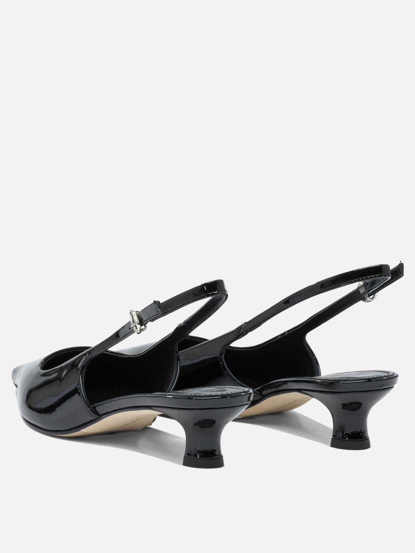 Slingbacks 100% leather - 70% leather 30% rubber  Black - Aeyde Women | PDP | VIETTI Online Store | Zoom-Modal_4
