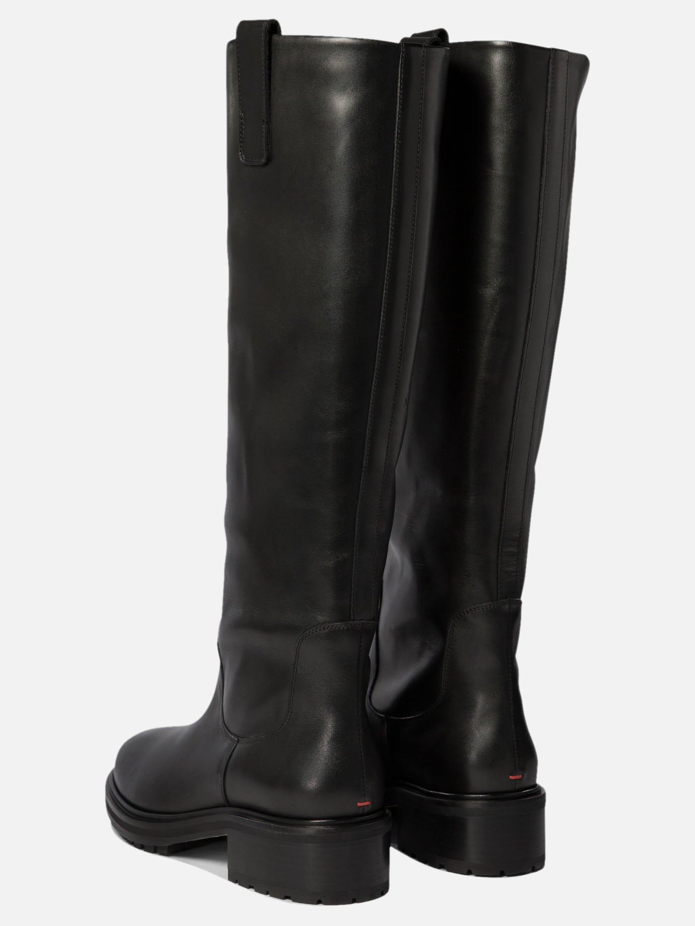 Knee-high 100% leather - 100% rubber  Black - Aeyde Women | PDP | VIETTI Online Store | Zoom-Modal_4
