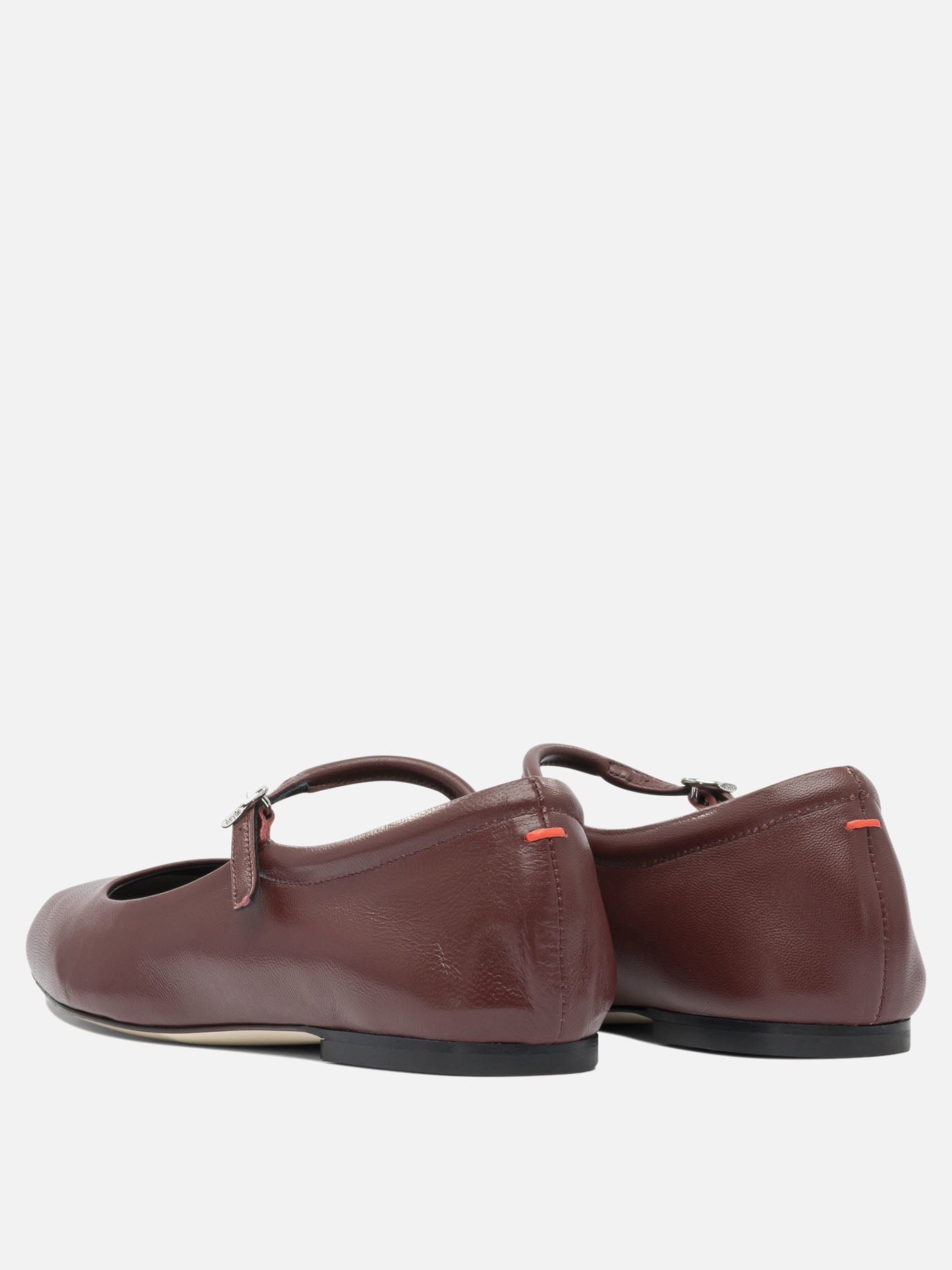 Mary Jane ballet flats 100% leather - 100% leather  Bordeaux - Aeyde Women | PDP | VIETTI Online Store | thumbnail_4