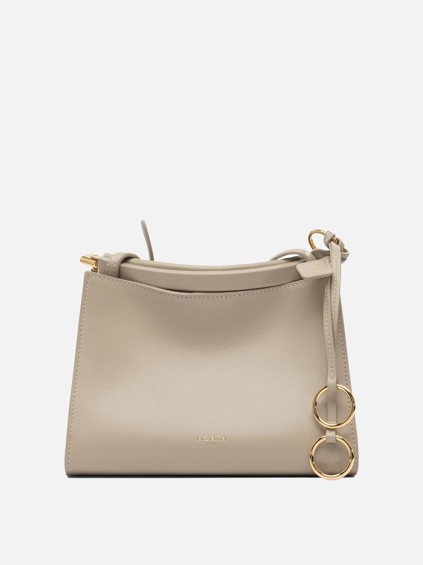 Small bags 100% leather  Grey - Alaïa Women | PDP | VIETTI Online Store | Zoom-Modal
