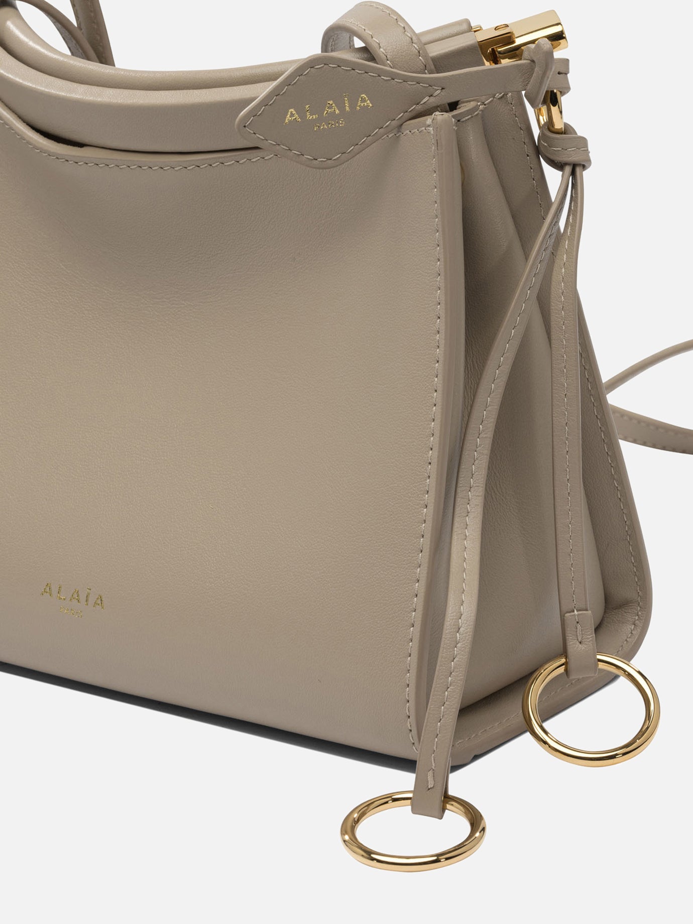 Small bags 100% leather  Grey - Alaïa Women | PDP | VIETTI Online Store | Zoom-Modal_4
