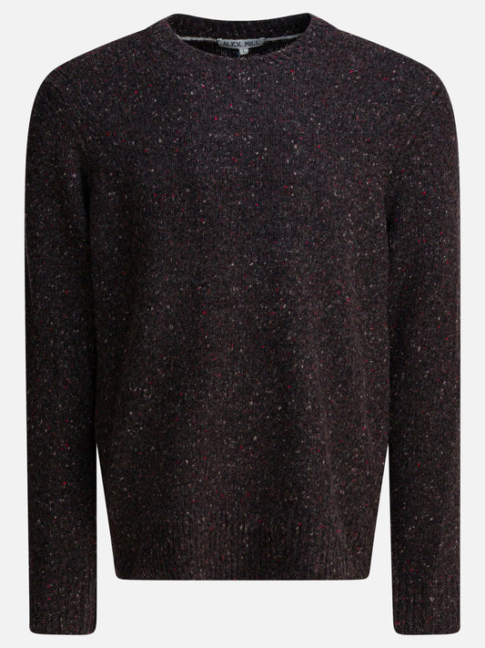 Crewneck sweaters Solid colour  Brown - Alex Mill Men | PDP | VIETTI Online Store 
